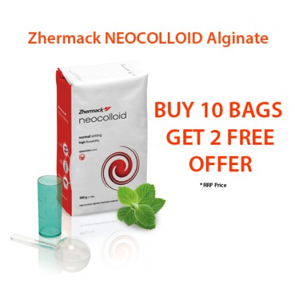 Zhermack Neocolloid Alginate - Orange - Standard Set - C302205 - 500g - BUY 10 BAGS GET 2 FREE OFFER
